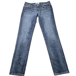 Paige Jimmy Skinny Jeans Girls 16 Blue Medium Wash Slim Stretch Denim USA